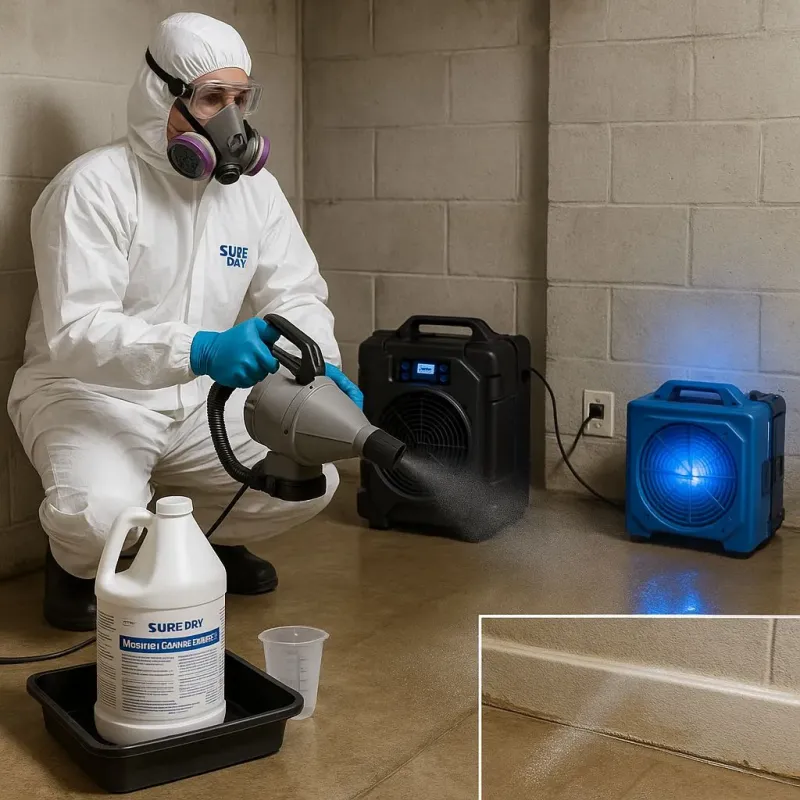 Sanitization and Odor Removal process in Doraville, GA