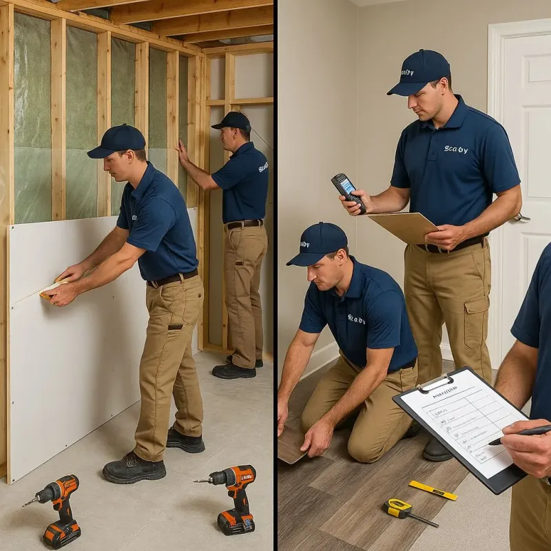 Repairs and Reconstruction process in Doraville, GA